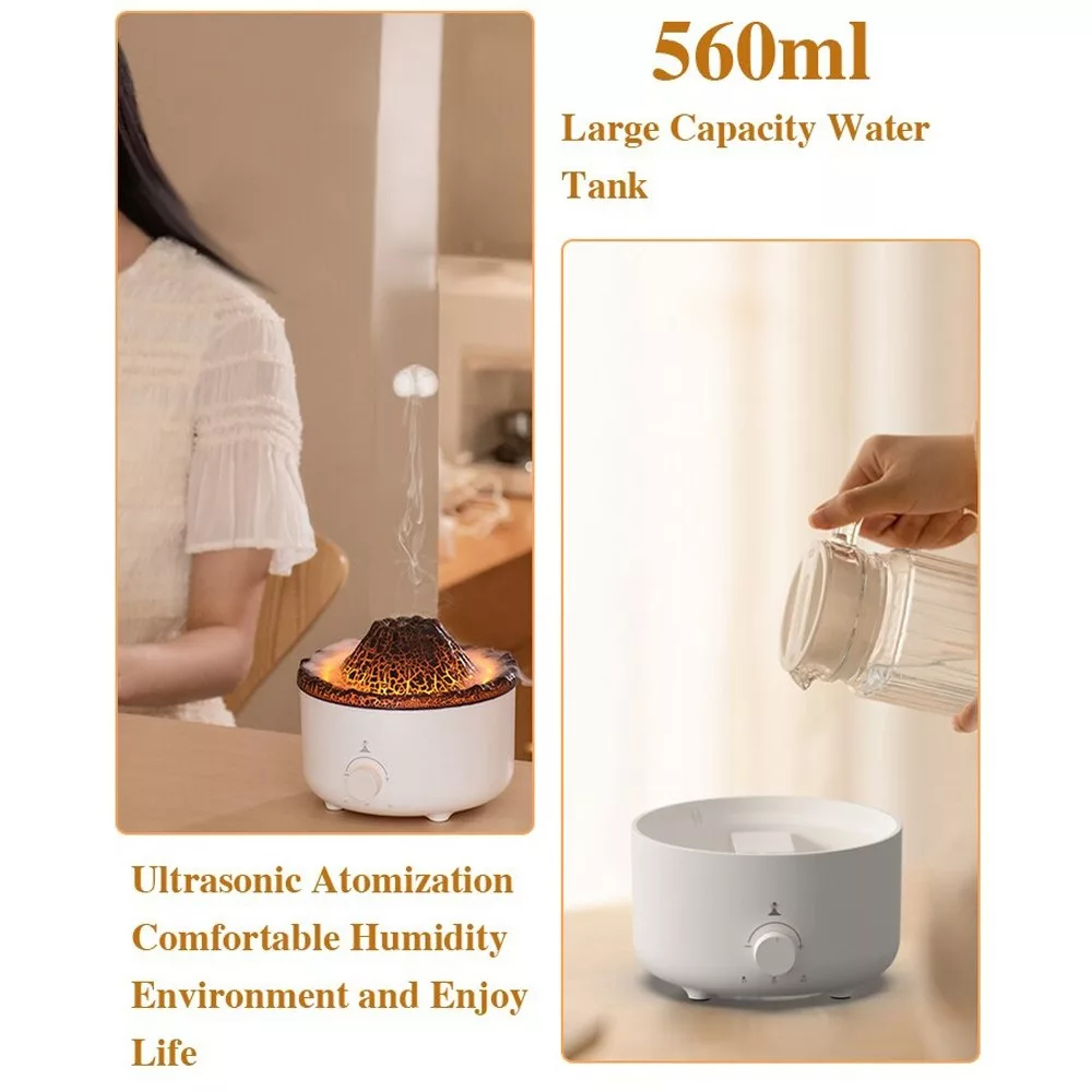 دستگاه بخور سرد طرح آتشفشان در حال فوران مدل V21B