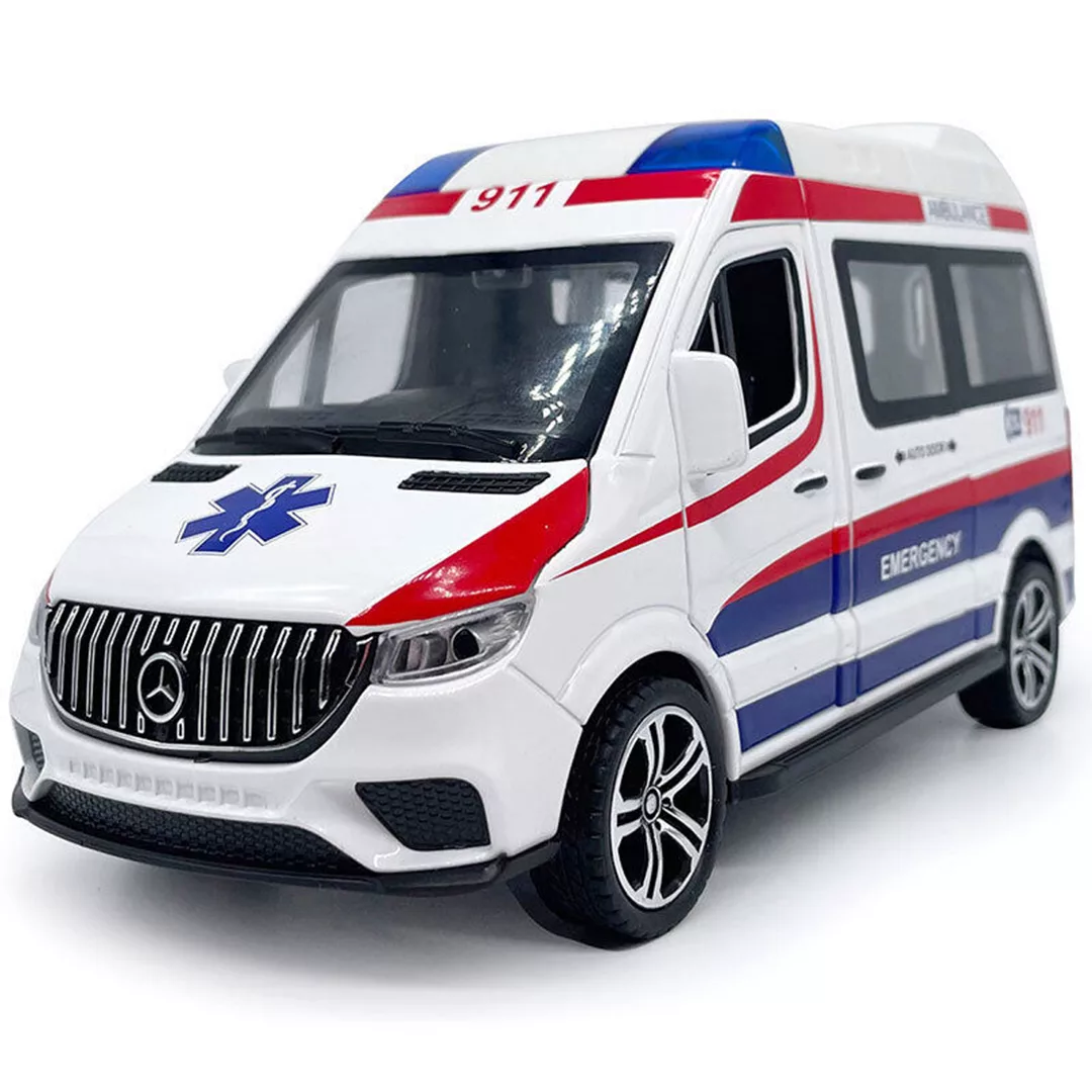 ماشین بازی مدل 911 Ambulance benz