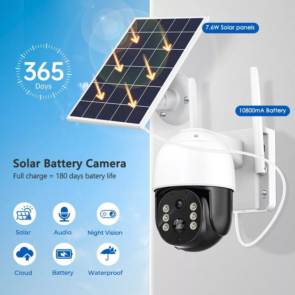 دوربین مداربسته تحت شبکه مدل V380 Pro Solar