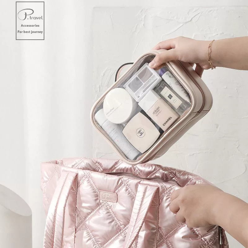 کیف لوازم آرایش زنانه مدل Transparent