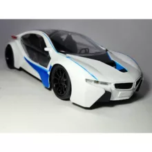 ماشین بازی کنترلی مدل BMW پدال دار طرح i8