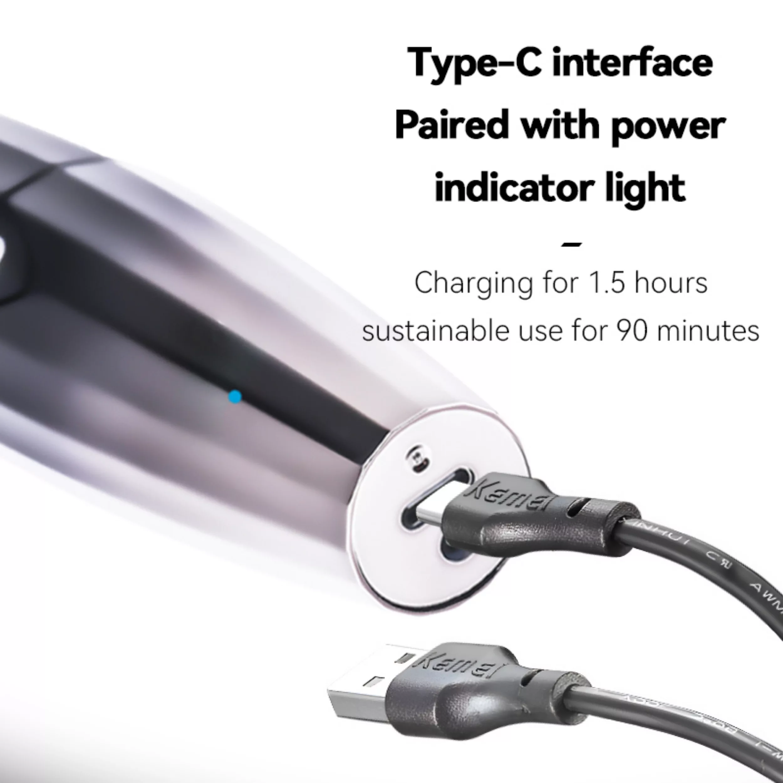 ماشین اصلاح موی سر و صورت شارژی کیمی مدل KM-512