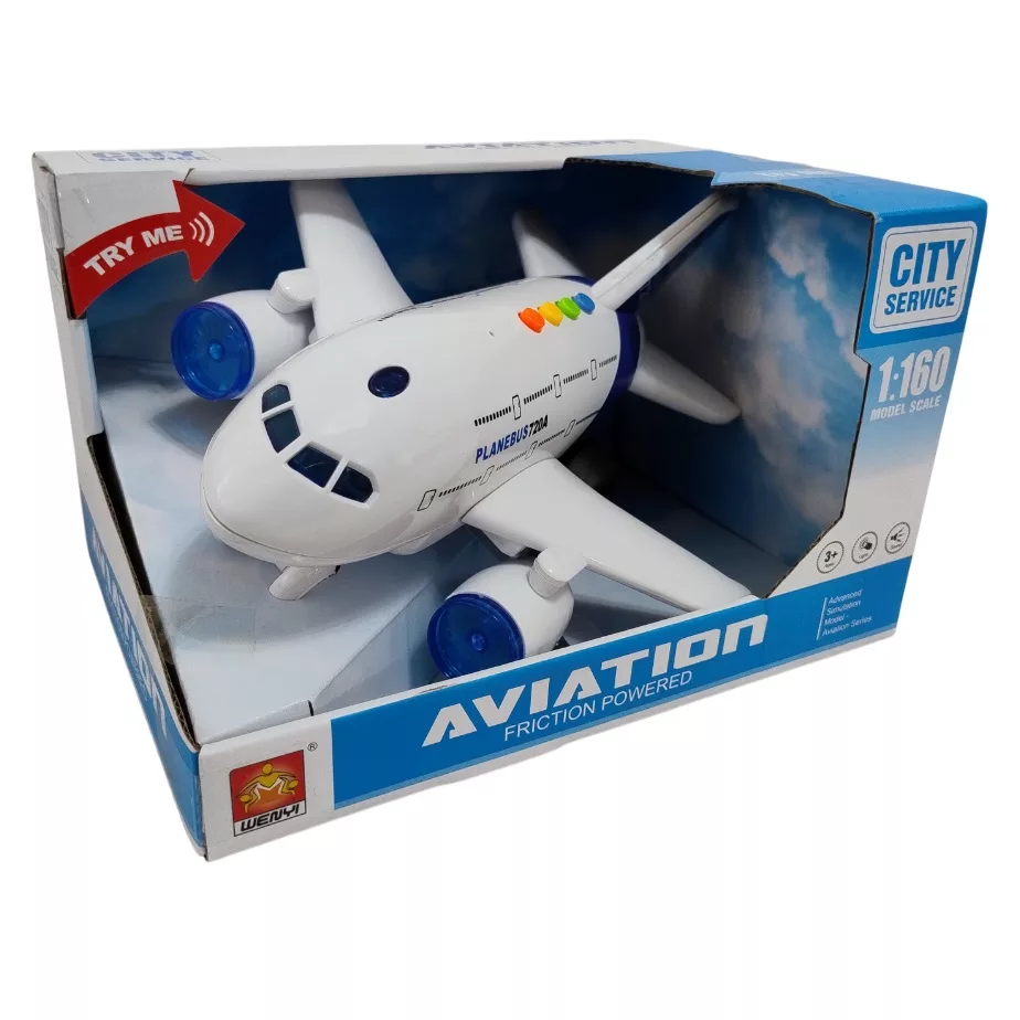 هواپیما بازی مدل موزیکال طرح مسافربری کد 720A