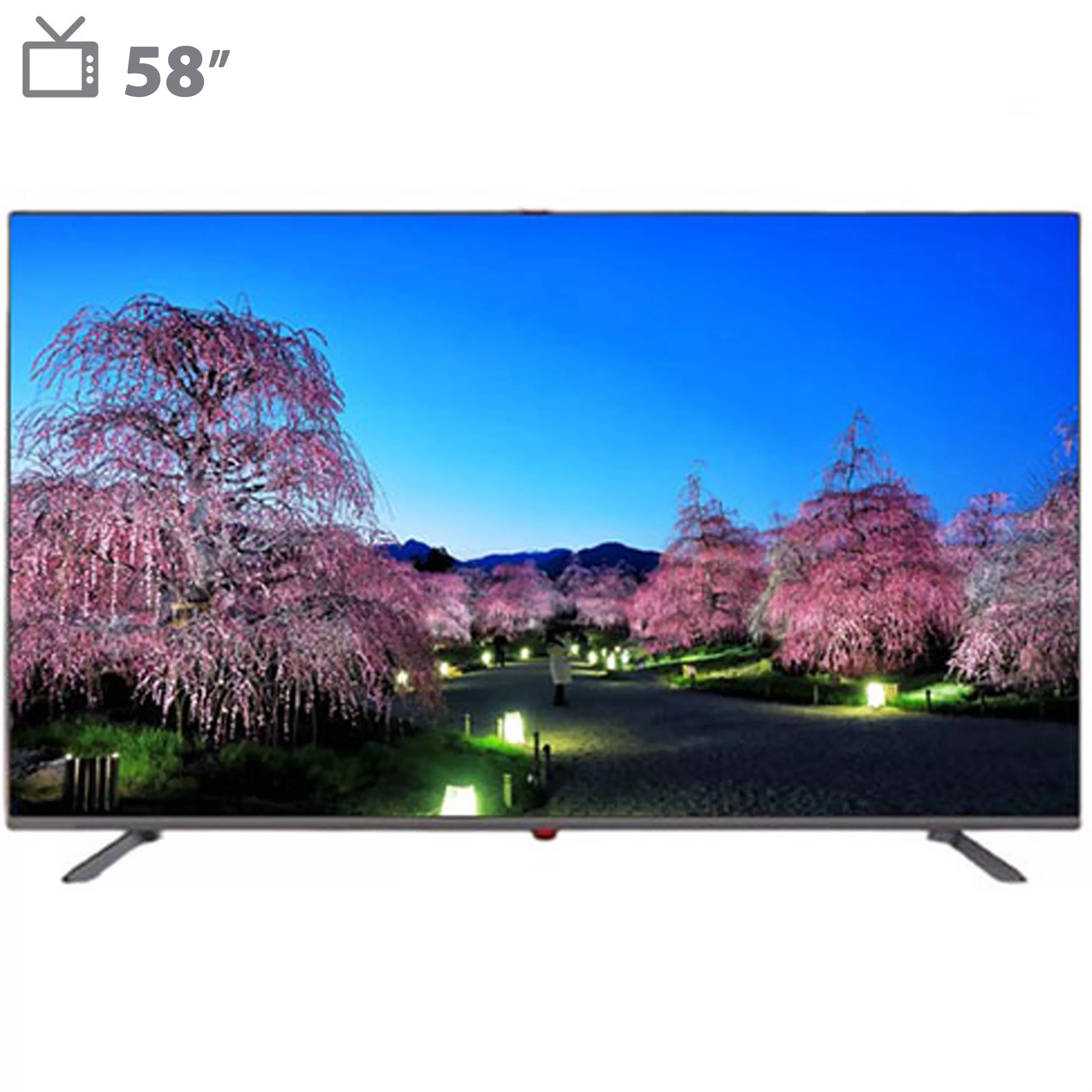 تلویزیون ال ای دی هوشمند جی وی سی مدل LT58N100 سایز 58 اینچ