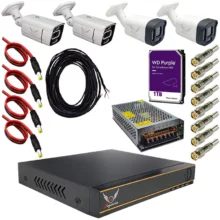 سیستم امنیتی رایمون مدل 5 مگاپیکسل کد Pack-AHD-5M-C417