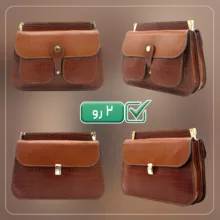 کیف رودوشی زنانه مدل چرم طبیعی کد MRS116C