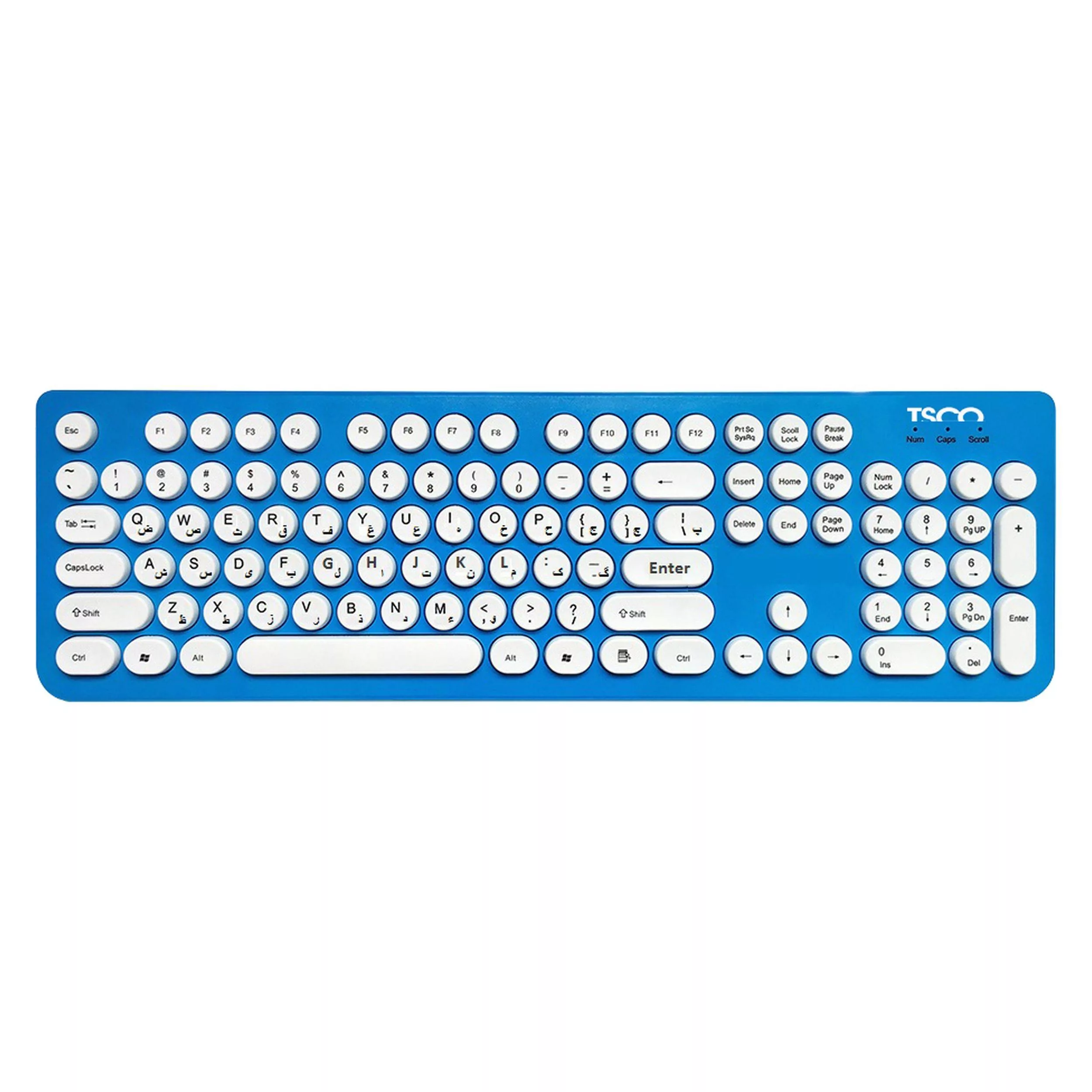 کیبورد بی سیم تسکو مدل TK 7001W