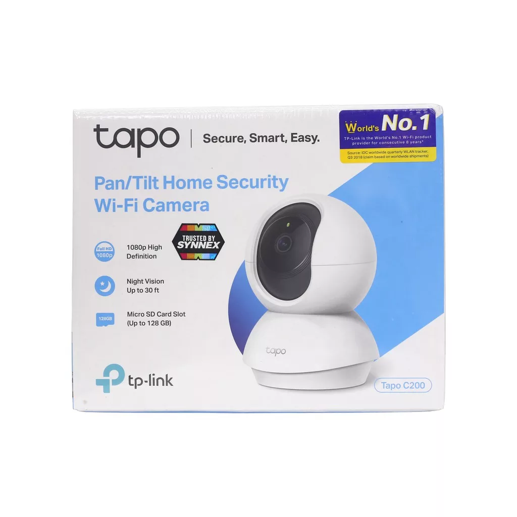 دوربین مداربسته تحت شبکه تی پی-لینک مدل pan/tilt home security wi-fi camara C200