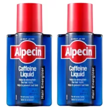 محلول تقویت کننده مو آلپسین مدل Caffeine حجم 200 میلی لیتر بسته 2 عددی
