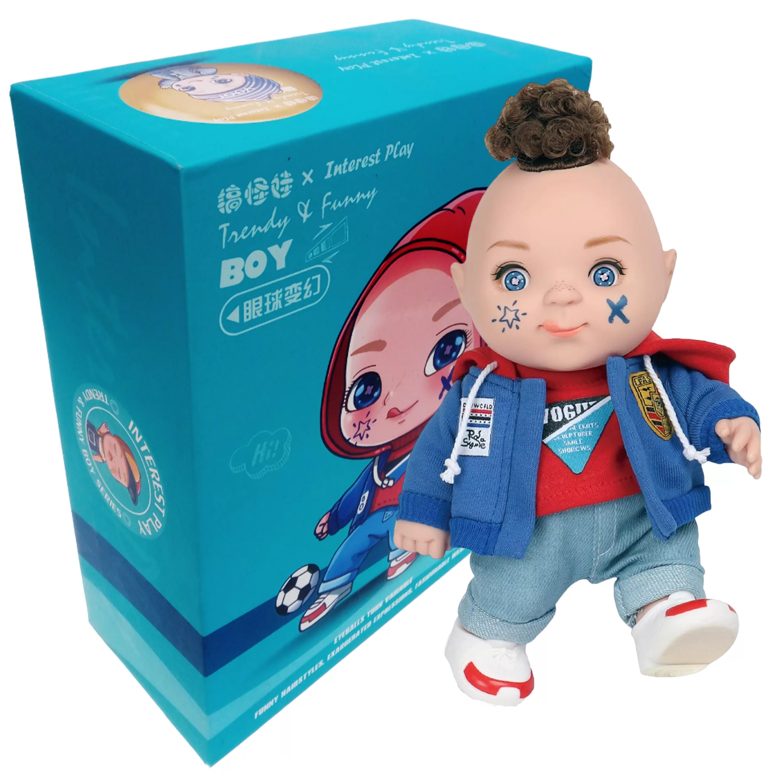 عروسک مدل کارل ارتفاع 20 سانتی متر