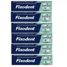 چسب دندان مصنوعی فیکسودنت مدل New Extra Fresh حجم 47 میلی لیتر مجموعه 6 عددی