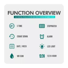 ساعت مچی دیجیتال اسکمی مدل 1725