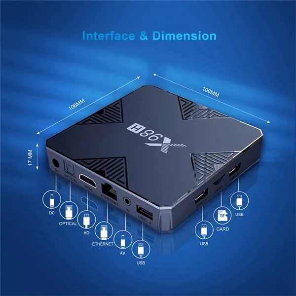 اندروید باکس مدل X98H 2/16GB