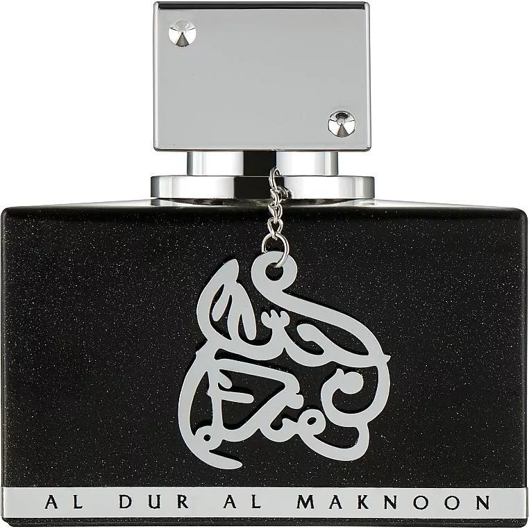 ادو پرفیوم مردانه لطافه مدل al dur al maknoon silver حجم 100 میلی لیتر