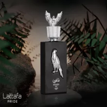 ادو پرفیوم مردانه لطافه مدل Shaheen Silver حجم 100 میلی لیتر