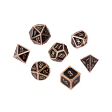 تاس بازی مدل چند ضلعی بسته 7 عددی