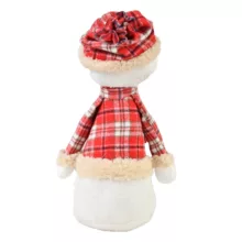 عروسک طرح آدم برفی مدل MDSS-AU4359 ارتفاع 40 سانتی متر