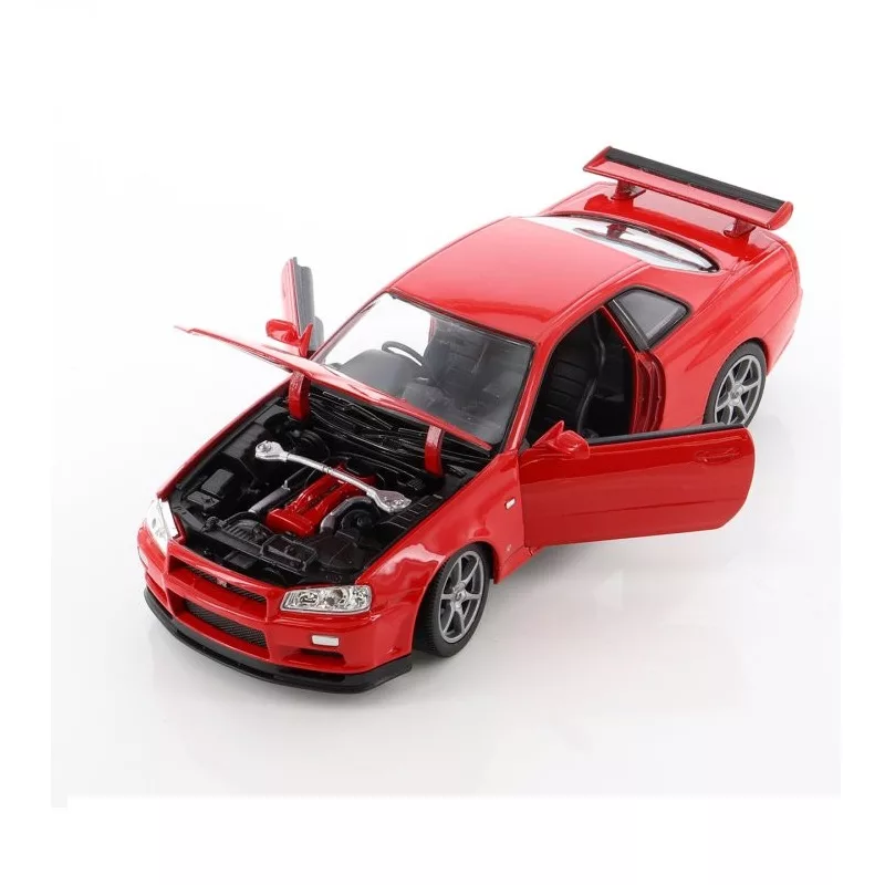 ماکت ماشین ولی مدل Nissan Skyline GT-R R34