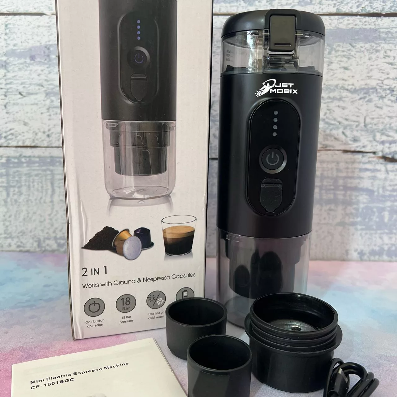 اسپرسو ساز سفری جت موبیکس مدل 2IN1