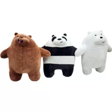 عروسک ناب سل مدل خرس های کله فندقی مجموعه 3 عددی