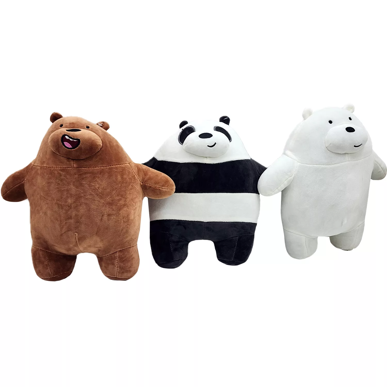 عروسک ناب سل مدل خرس های کله فندقی مجموعه 3 عددی