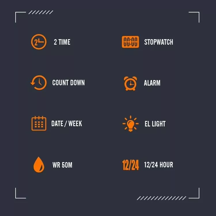 ساعت مچی دیجیتال اسکمی مدل 2307SI