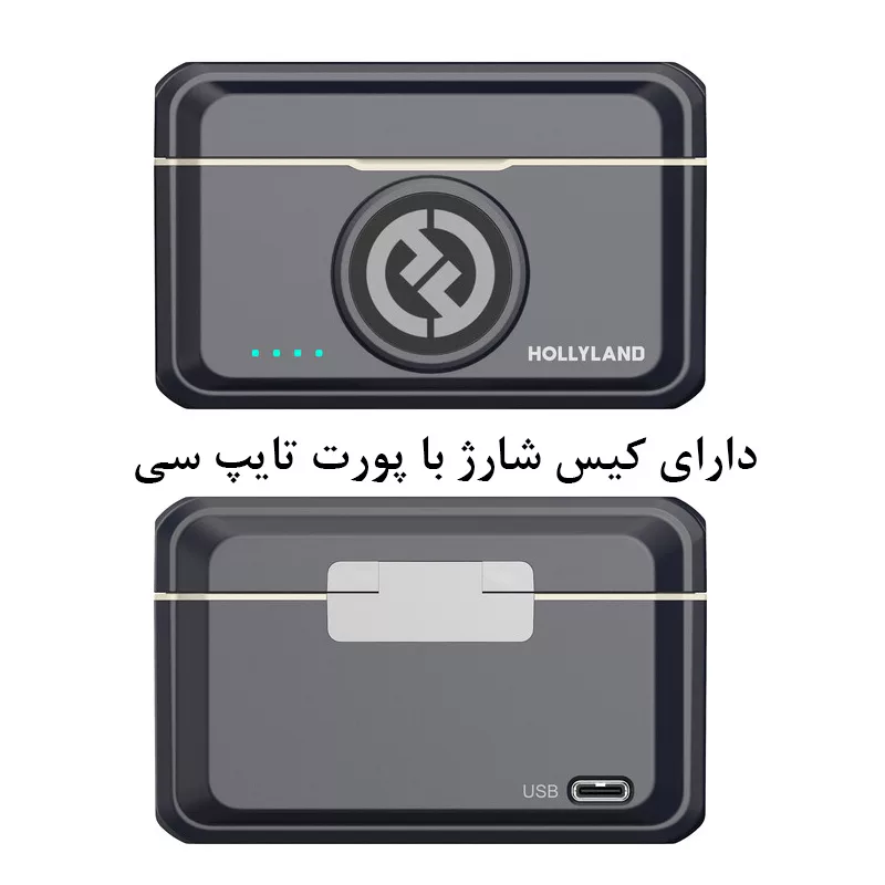 ست میکروفن بی سیم هالی لند مدل Lark M2 مجموعه 2 عددی