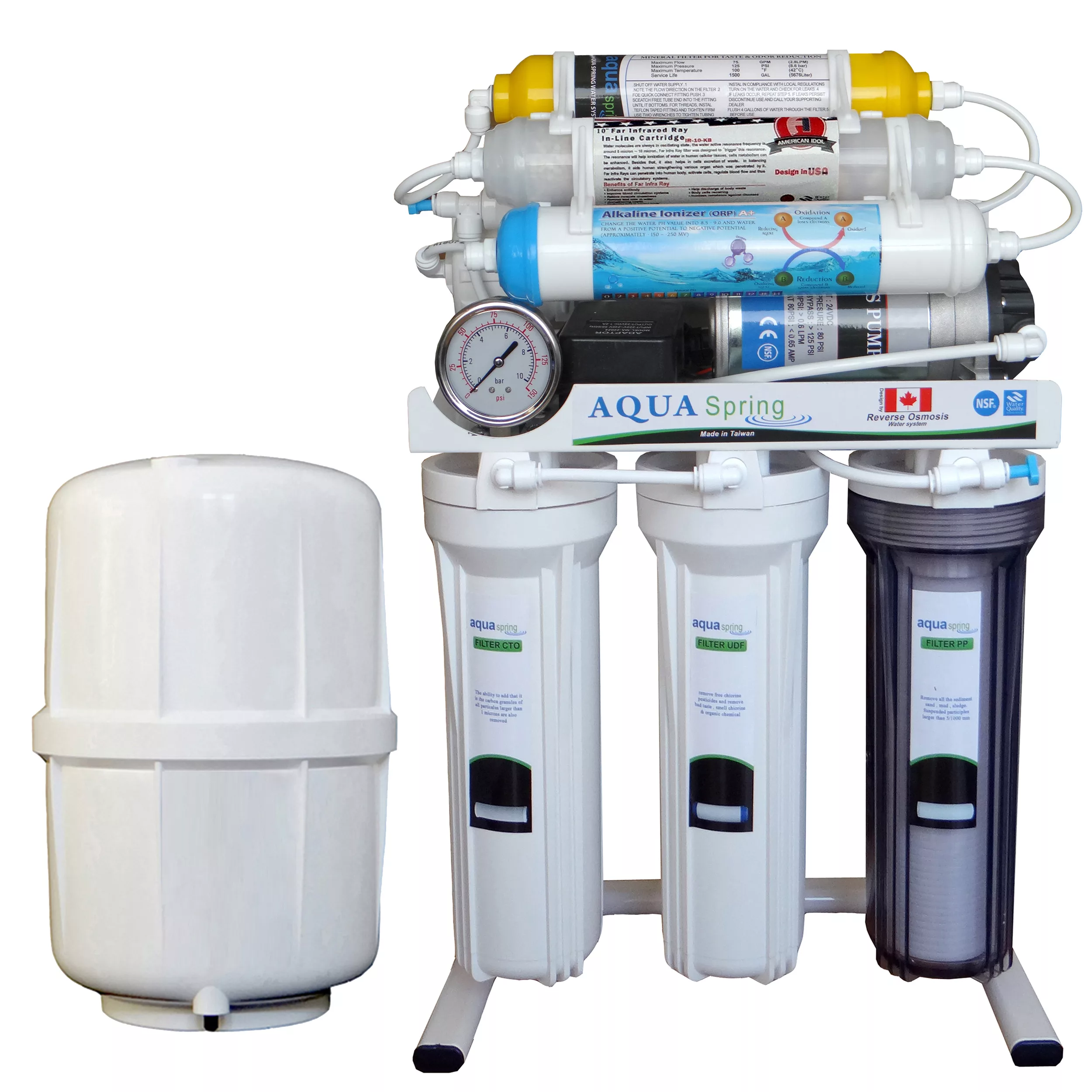 دستگاه تصفیه کننده آب آکوآ اسپرینگ مدل NF8200