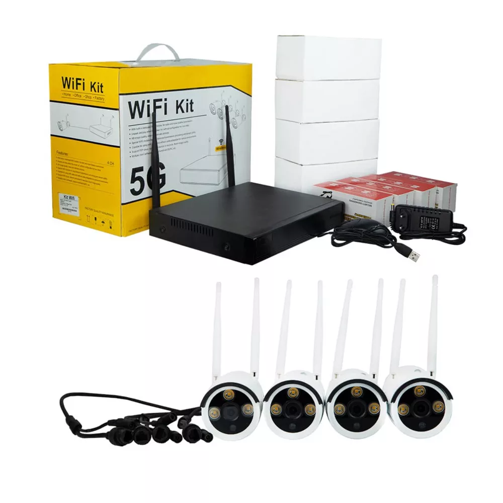 سیستم امنیتی تحت شبکه مدل WiFi Kit 5G