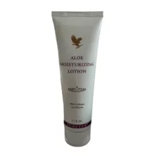 کرم مرطوب کننده دست و صورت فوراور لیوینگ پروداکتس مدل آلوئه ورا مویسترازینگ مناسب انواع پوست حجم 118 میلی لیتر