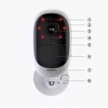 دوربین مداربسته تحت شبکه ریولینک مدل ARGUS PRO