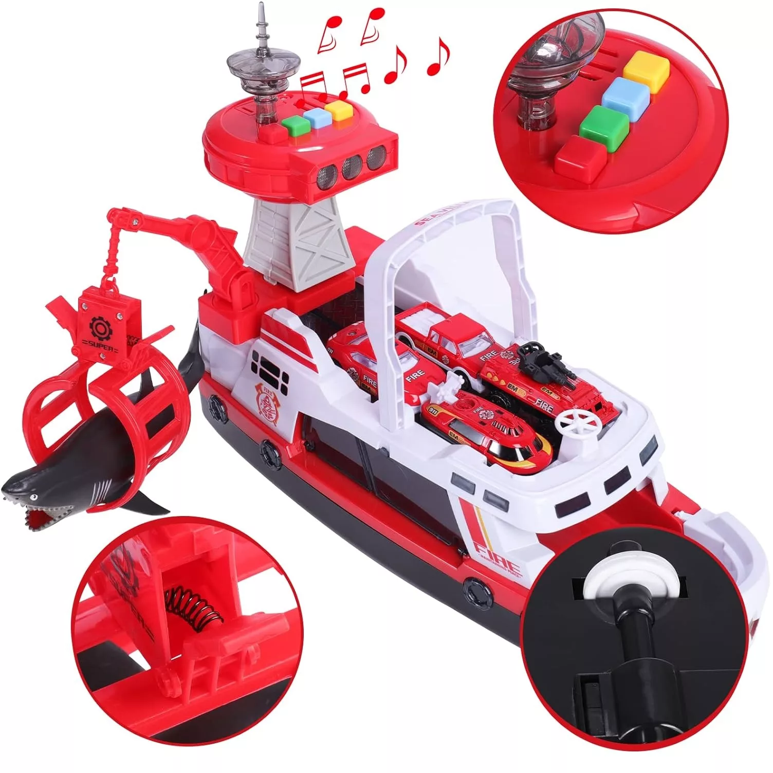 کشتی بازی مدل FIRE طرح آتشنشانی