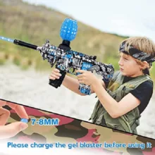 تفنگ بازی مدل تیر ژله ای Mini M416