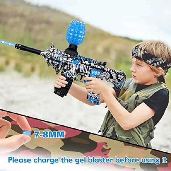 تفنگ بازی مدل تیر ژله ای Mini M416