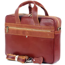 کیف اداری چرم بارز مدل DL74