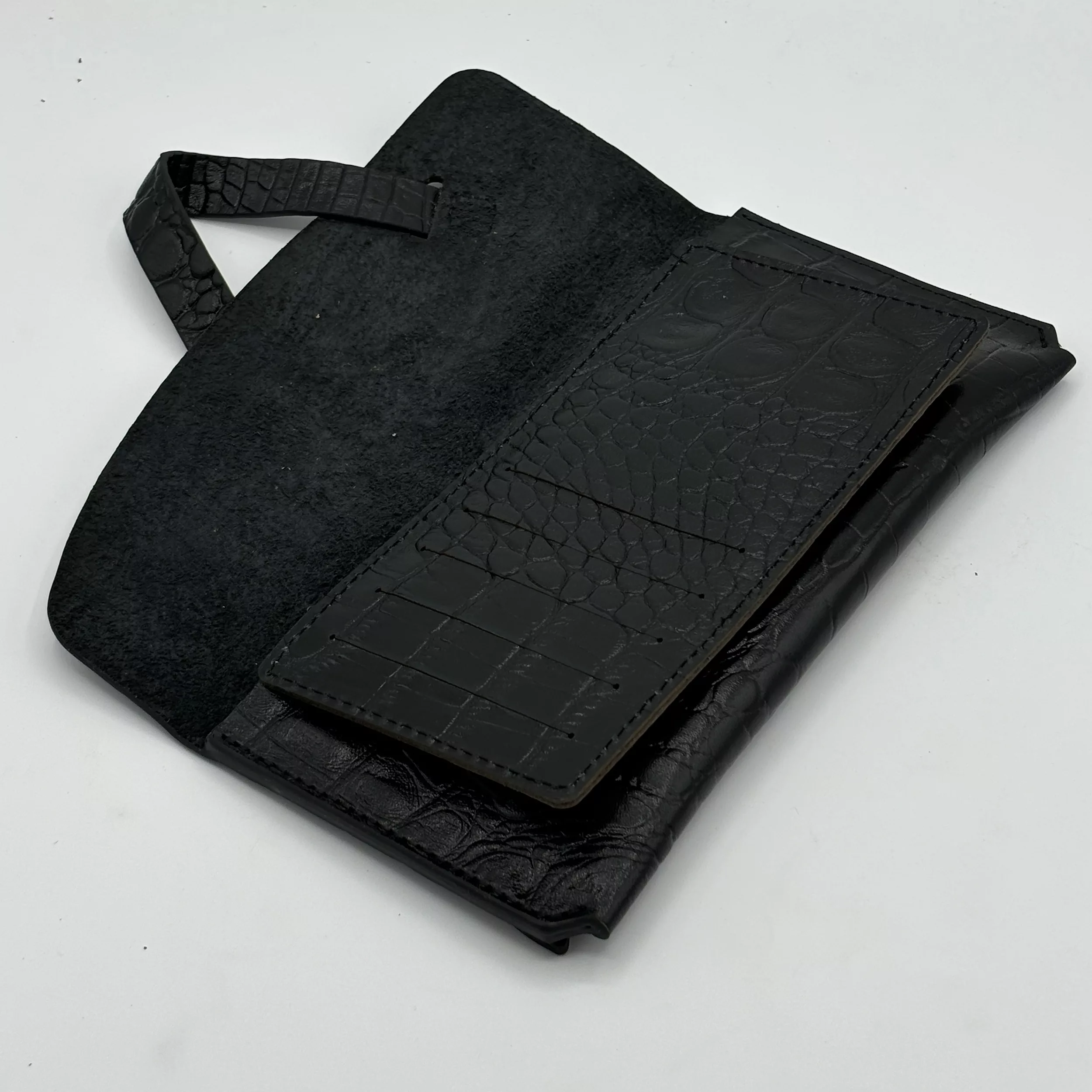 کیف پول چرم آسو مدل باراباس