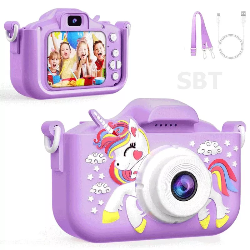 دوربین دیجیتال طرح اسب تک شاخ مدل Cute Unicorn