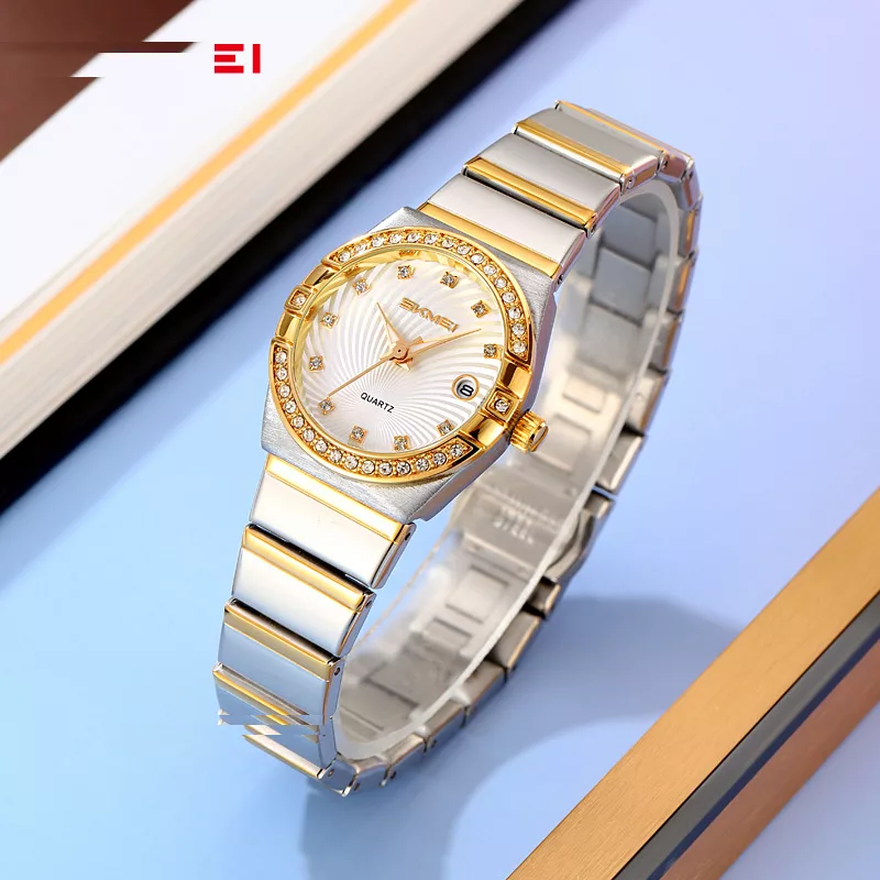 ساعت مچی عقربه ای زنانه اسکمی مدل 2342TGD-Verganti به همراه دستبند