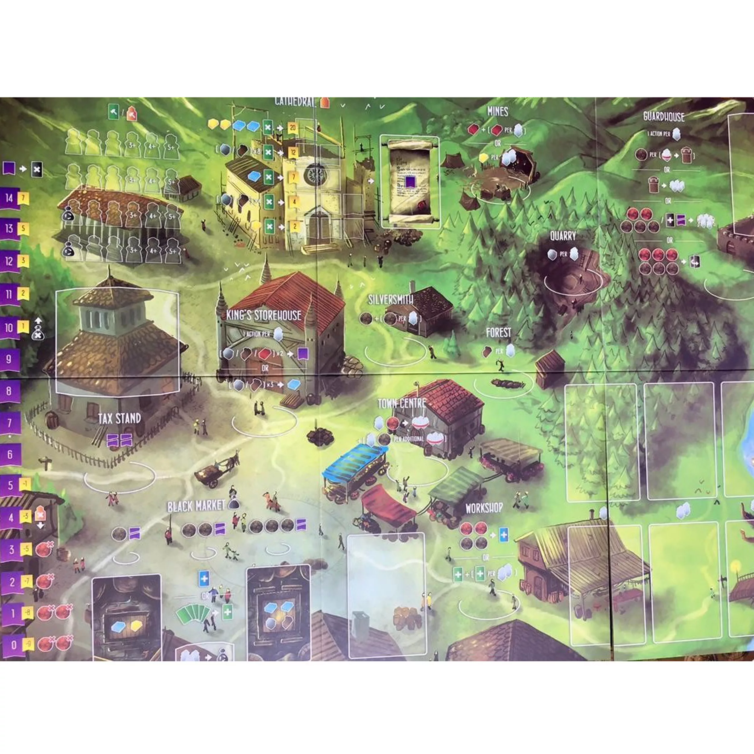 بازی فکری مدل معماران امپراتوری غرب Architects of the West Kingdom