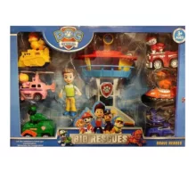 ماشین بازی طرح سگ های نگهبان مدل برج مجموعه 8 عددی