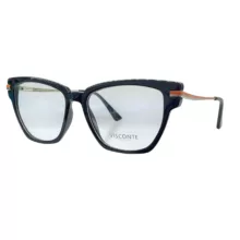 فریم عینک طبی پروانه ای زنانه مدل YC35019 مناسب برای صورت های قلب و مثلث