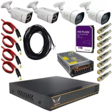 سیستم امنیتی رایمون مدل 5 مگاپیکسل کد Pack-AHD-5M-4C18