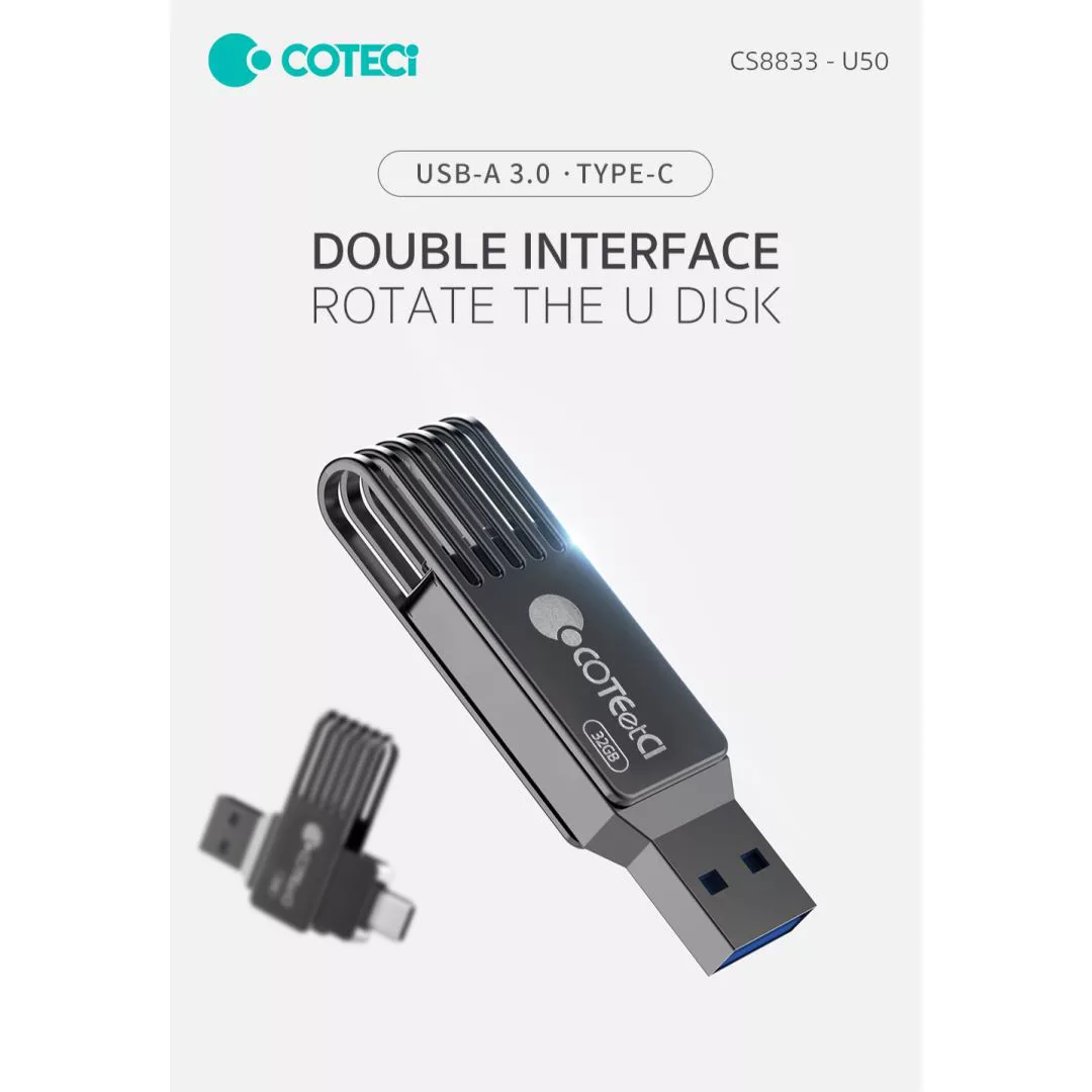 فلش مموری کوتتسی مدل CS8833 ظرفیت 64 گیگابایت