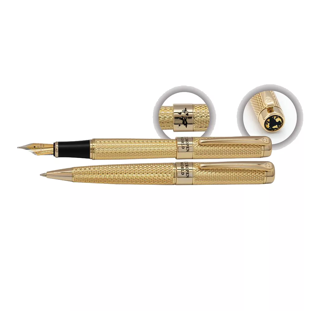 ست خودنویس و خودکار یوروپن مدل World کد 143018