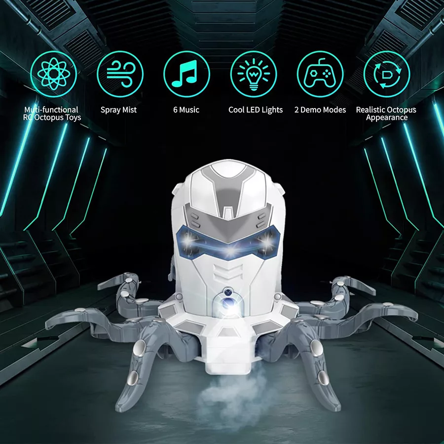 ربات کنترلی مدل اختاپوس دودزا طرح هشت پا کد 128A-34