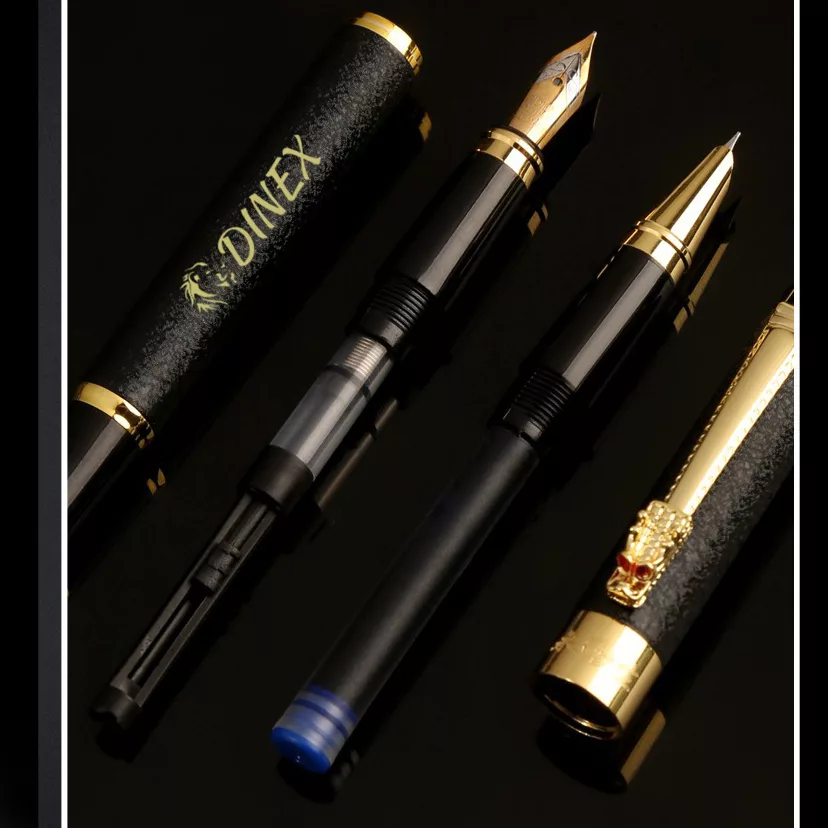 خودنویس دینکس مدل DX-112 به همراه یدک بسته سه عددی