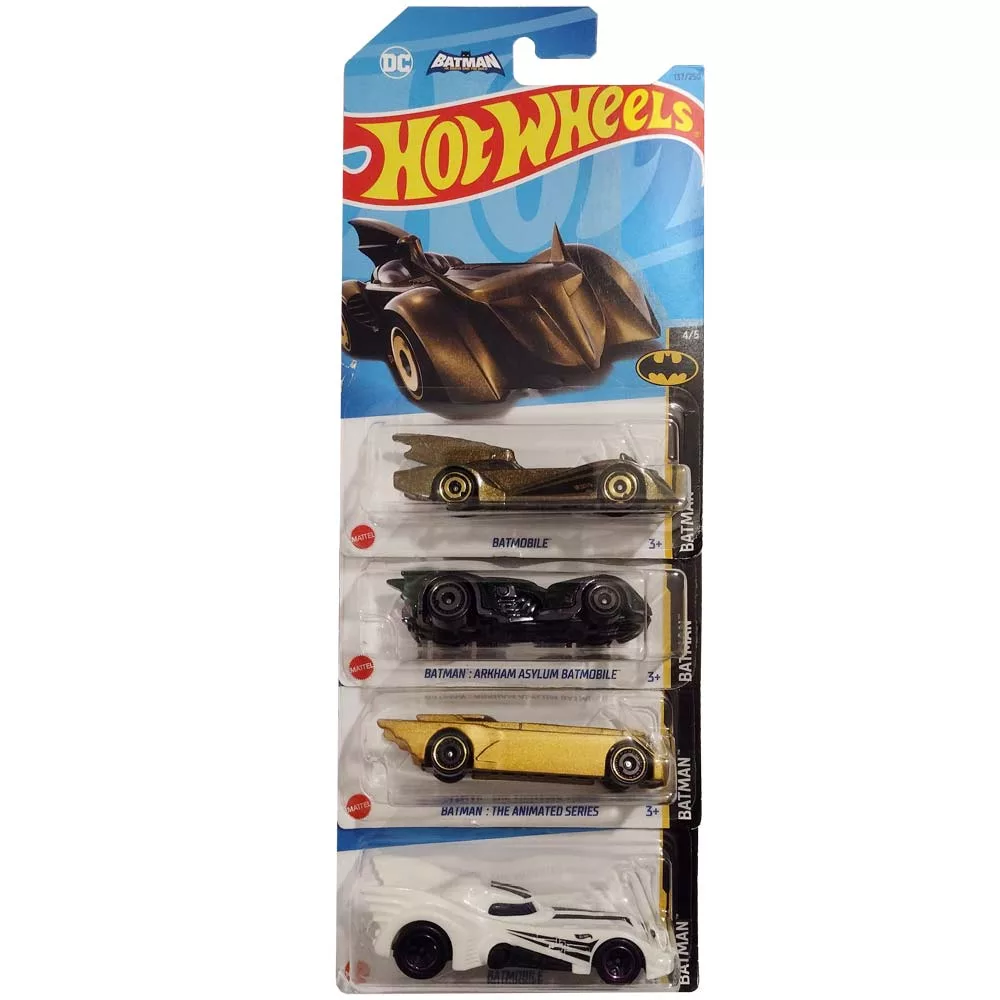 ماشین بازی هات ویلز مدل ماشین های بتمن مجموعه چهار عددی