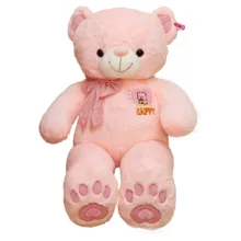 عروسک طرح خرس قلبی کد 79 ارتفاع 100 سانتی متر