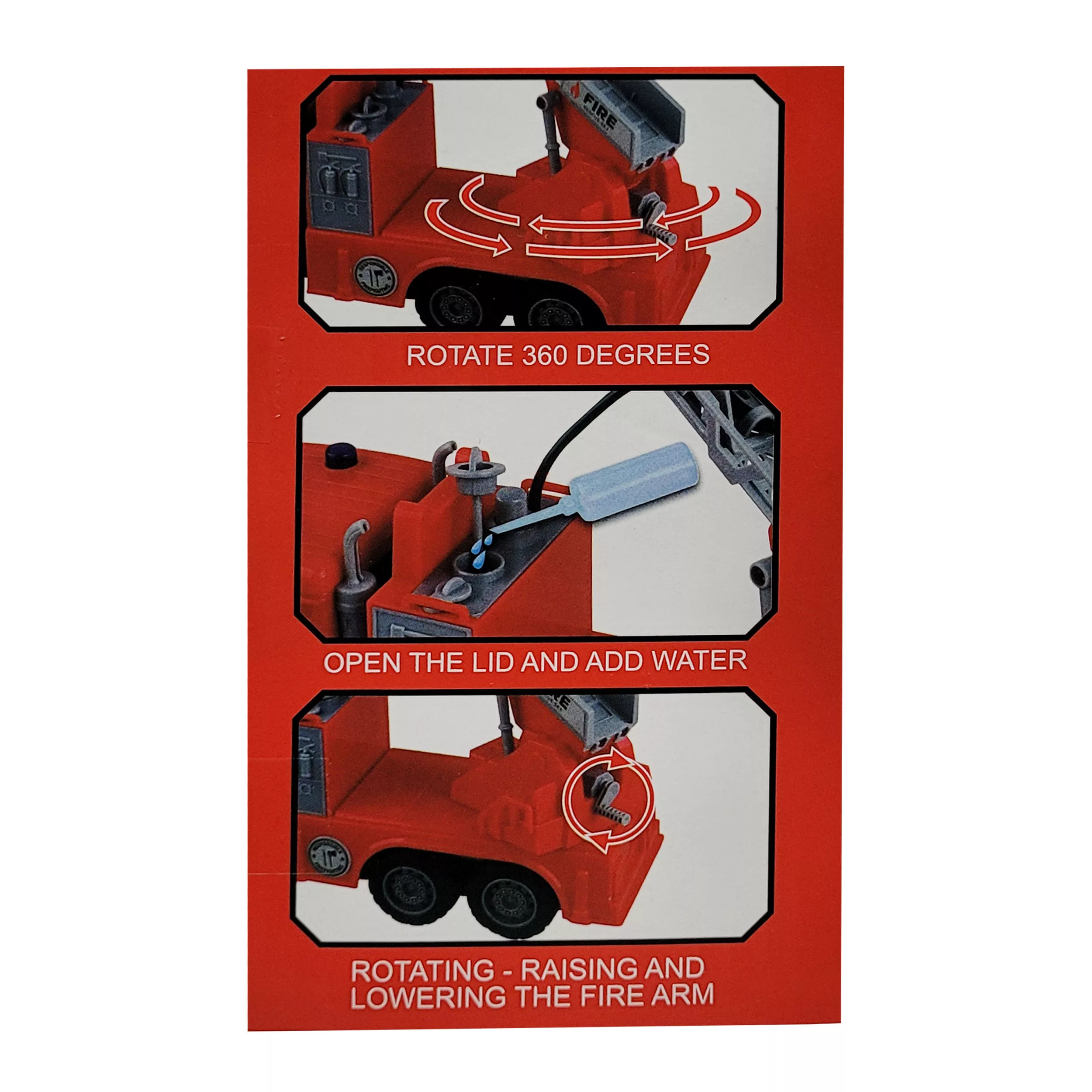 ماشین بازی کنترلی مدل اتش نشانی نردبان دار کد 6210