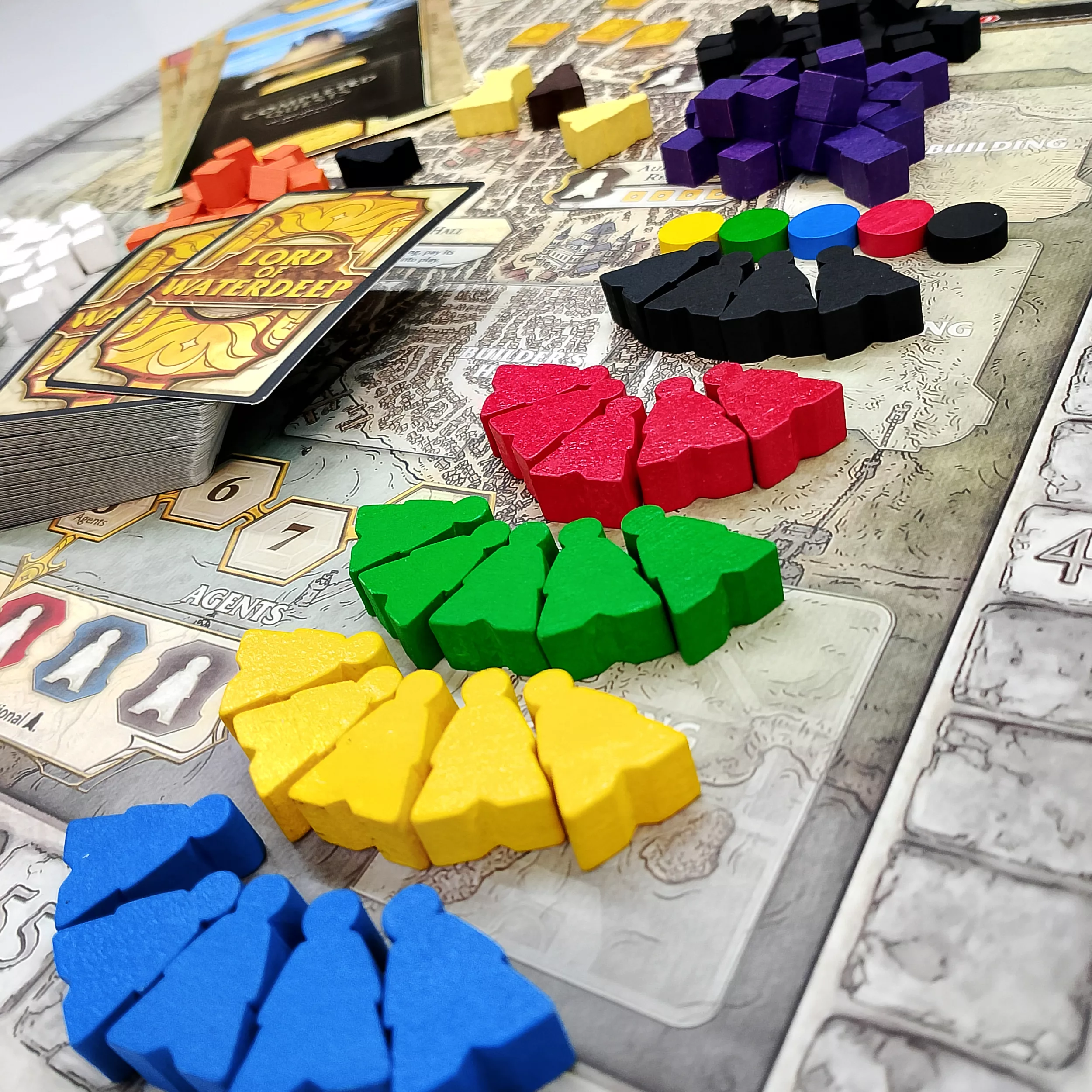 بازی فکری بازبازی مدل Lords of Waterdeep